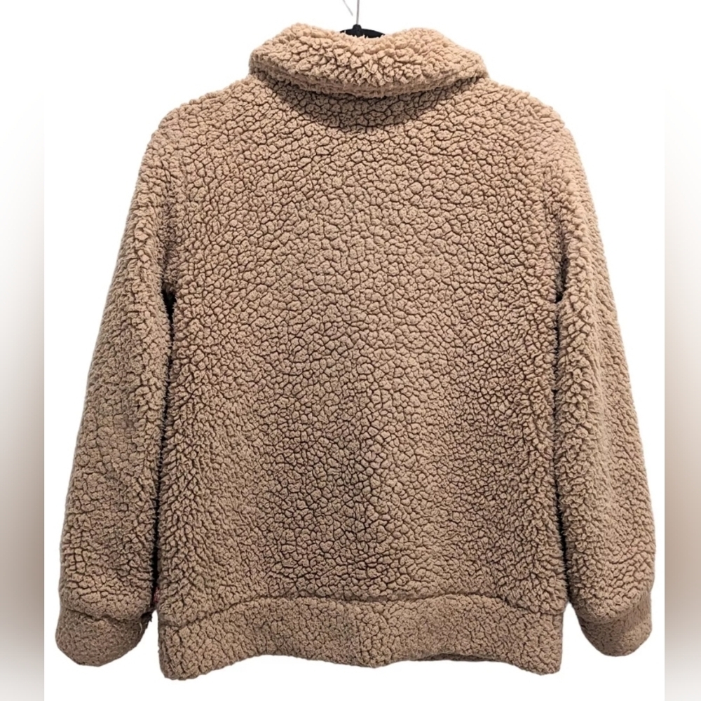 Levi's Women's Soft Sherpa Oversized Zip-Up Teddy… - image 5